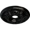 Ekena Millwork Granada Ceiling Medallion (Fits Canopies up to 6 5/8"), 18"OD x 3 1/2"ID x 2 1/2"P, Black Pearl CM18GABPS - alternate 2